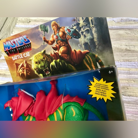 NEW Battle Cat He-Man Masters Of Universe 80s Cartoon Character Action Figure - Picture 5 of 10